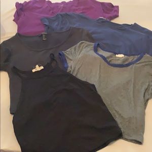 Lot of small summer tops